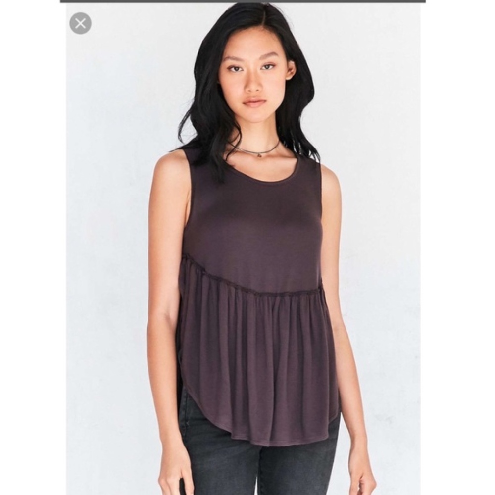 Kimchi Blue Meryn Ruffle Babydoll Top